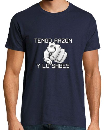 Camiseta Hombre Manga Corta tengo razon y lo sabes laTostadora - latostadora.com - Modalova