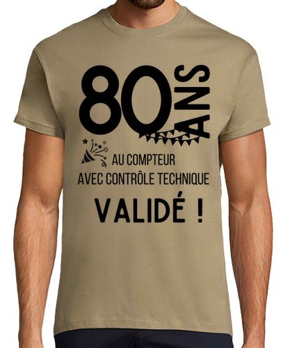 Camiseta 80 años regalo de humor de cumpleaños - latostadora.com - Modalova