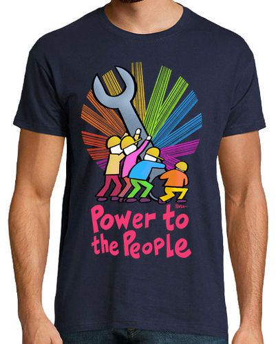 Camiseta Power to the people - latostadora.com - Modalova