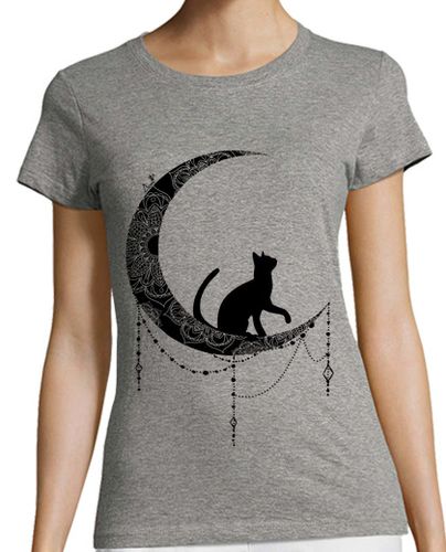 Camiseta mujer Mandala Luna - Camiseta manga corta laTostadora - latostadora.com - Modalova