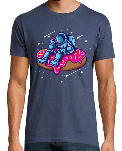 Camiseta donut astronauta marte tierra luna sol - latostadora.com - Modalova