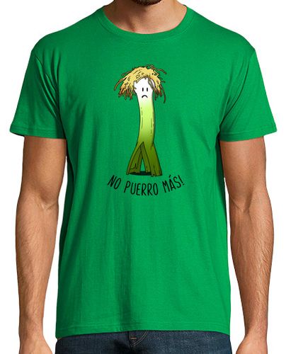 Camiseta Hombre Manga Corta No puerro más - camiseta hombre laTostadora - latostadora.com - Modalova