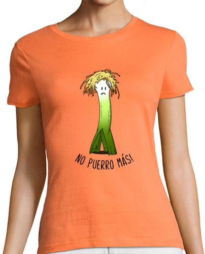 Camiseta mujer No puerro más - camiseta mujer - latostadora.com - Modalova