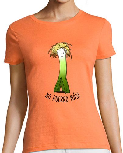 Camiseta mujer No puerro más - camiseta mujer laTostadora - latostadora.com - Modalova