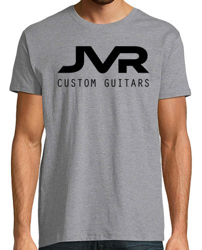 Camiseta Hombre, logo en negro. JVR Custom Guitars - latostadora.com - Modalova