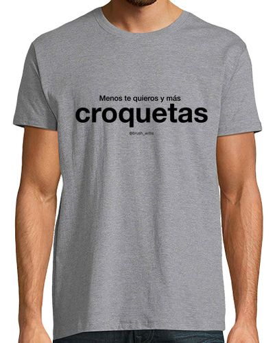 Camiseta Hombre Manga Corta Camiseta hombre croquetas laTostadora - latostadora.com - Modalova