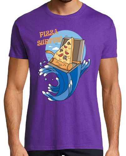 Camiseta Pizza surfing - latostadora.com - Modalova