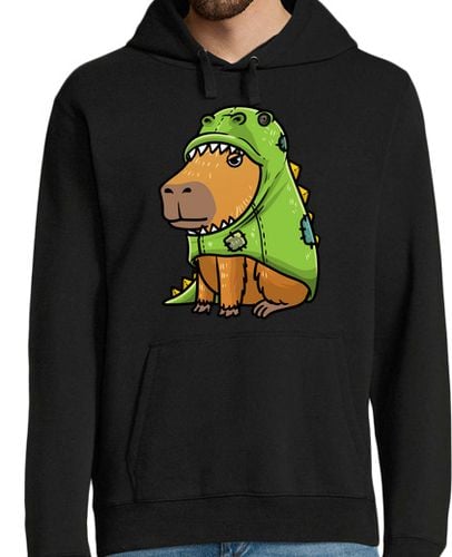 Sudadera Con Capucha Para Hombre carpincho disfrazado de dinosaurio para laTostadora - latostadora.com - Modalova