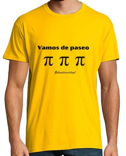 Camiseta Hombre Manga Corta Vamos de paseo negro laTostadora - latostadora.com - Modalova