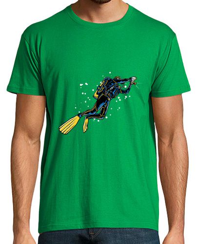 Camiseta Hombre Manga Corta fondo marino de buceo laTostadora - latostadora.com - Modalova