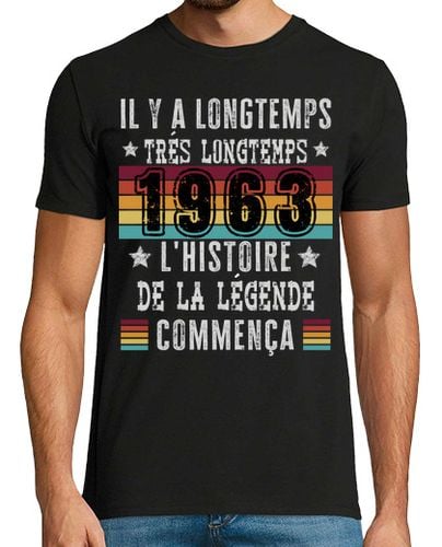 Camiseta Hombre Manga Corta larga historia de leyenda 1963 laTostadora - latostadora.com - Modalova