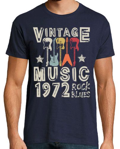 Camiseta guitarra vintage música rock blues 1972 laTostadora - latostadora.com - Modalova