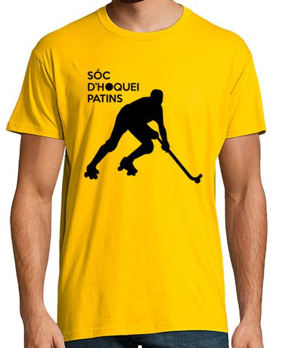 Camiseta Hockey patines 2 negro - latostadora.com - Modalova