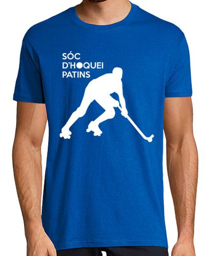 Camiseta Hombre Manga Corta Hockey patines 2 blanco laTostadora - latostadora.com - Modalova