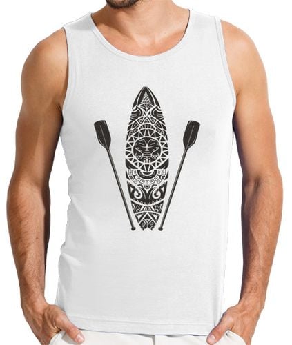 Camiseta Hombre Sin Mangas stand up paddle maorí laTostadora - latostadora.com - Modalova