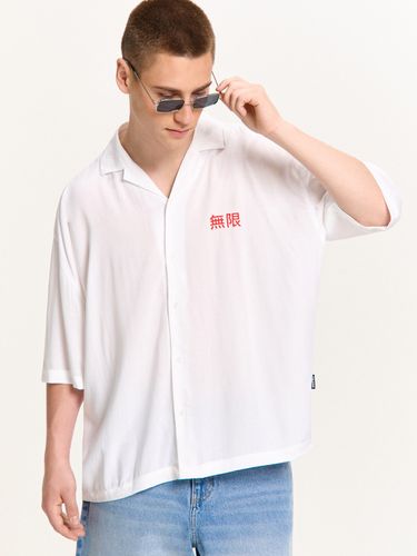 Cropp - Camisa estampada - Blanco - Cropp - Modalova