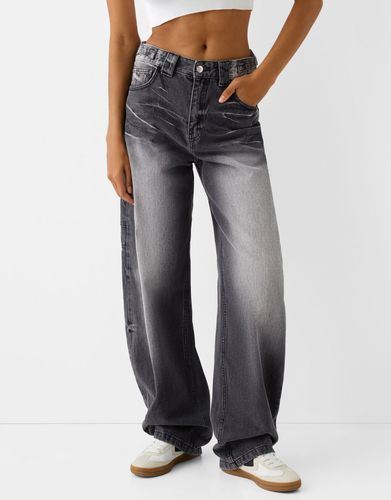 Jeans Baggy Carpenter Mujer 32 - Bershka - Modalova