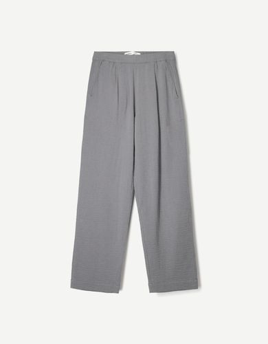 Pantalón Wide Leg Hombre L - Bershka - Modalova