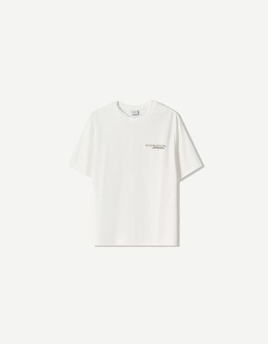 Ombre M Blanco Roto" - Bershka - Modalova