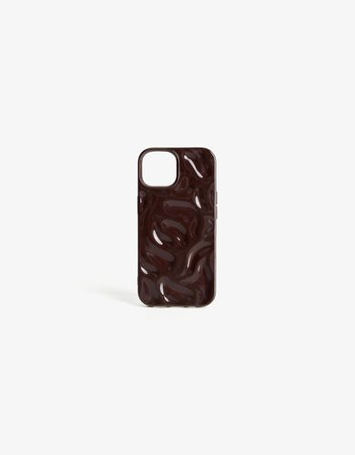 Ieve Mujer Iphone 11 / Xr Marrón" - Bershka - Modalova