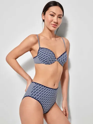 Top bikini estampado rayas - Gisela - Top bikini - Modalova