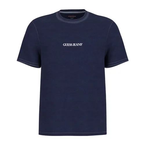 Guess - Tops > T-Shirts - Blue - Guess - Modalova