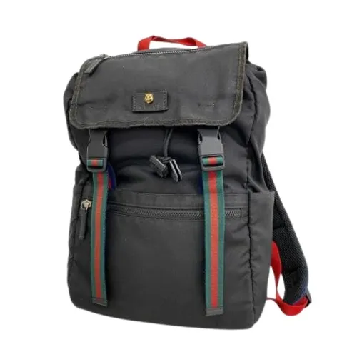 Pre-owned > Pre-owned Bags > Pre-owned Backpacks - - Gucci Vintage - Modalova
