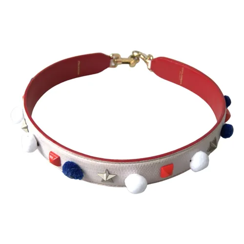 Luxury Multicolor Studded Leather Strap - Dolce & Gabbana - Modalova