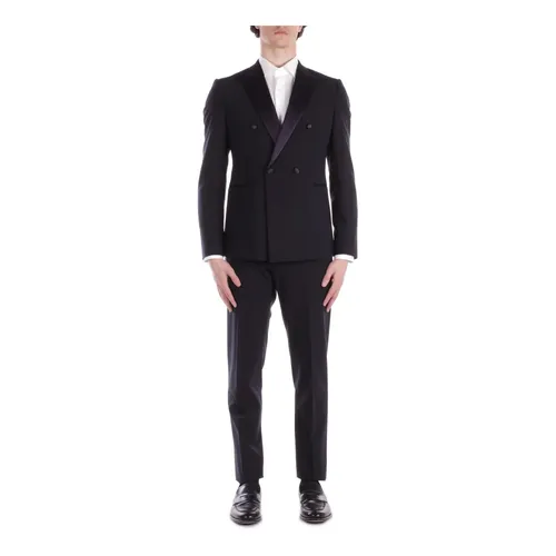 Suits > Suit Sets > Double Breasted Suits - - Emporio Armani - Modalova