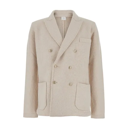 Coats > Double-Breasted Coats - - Eleventy - Modalova