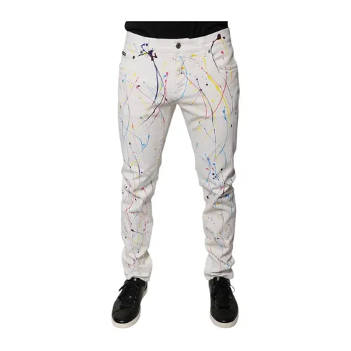 Jeans > Slim-fit Jeans - - Dolce & Gabbana - Modalova