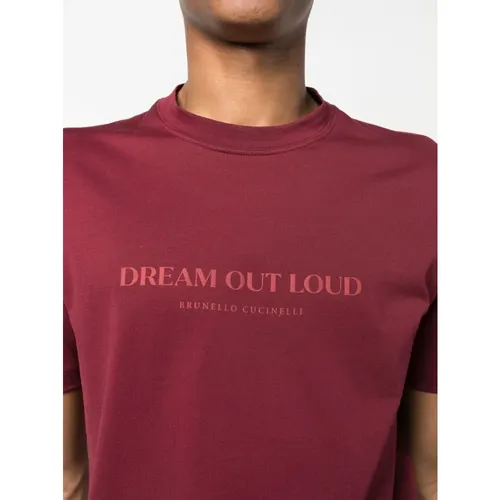 Tops > T-Shirts - - Brunello Cucinelli - Modalova