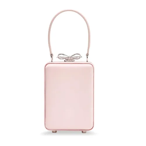 Satin Floral Crystal Mini Bag - Self Portrait - Modalova