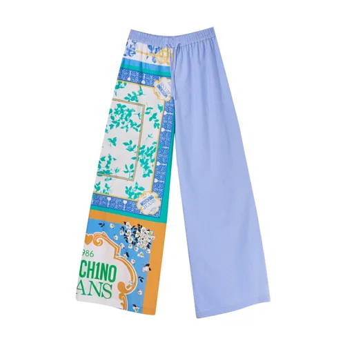 Trousers > Wide Trousers - - Moschino - Modalova