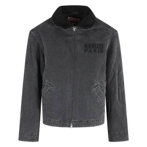 Jackets > Denim Jackets - - Kenzo - Modalova