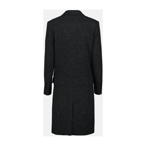Wool Classic Coat Unisex Long - Ami Paris - Modalova