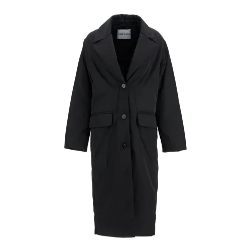 Coats > Single-Breasted Coats - - Stand Studio - Modalova
