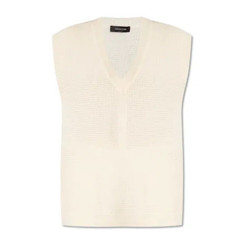 Knitwear > V-neck Knitwear - - Fabiana Filippi - Modalova
