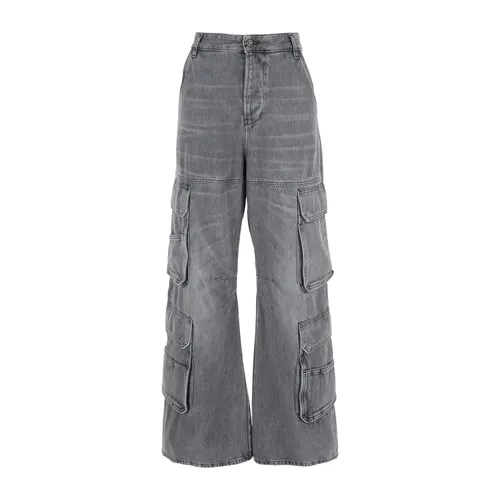 Jeans > Wide Jeans - - Diesel - Modalova