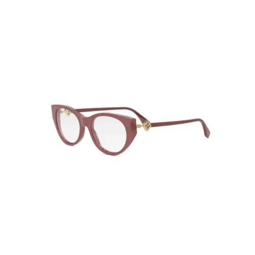 Oval Optical Frame FF Diamonds - Fendi - Modalova