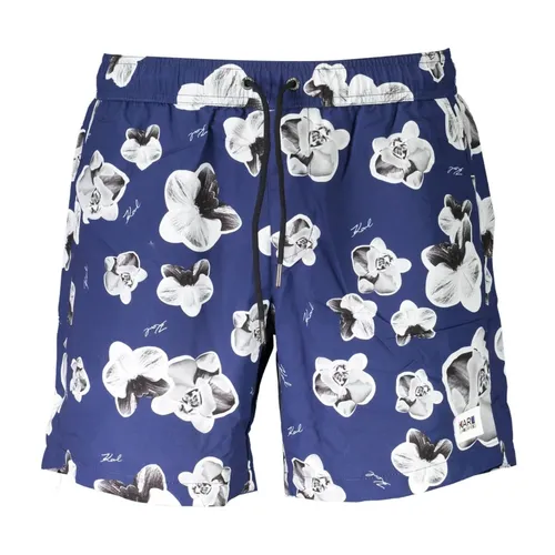 Baderbekleidung Kostüm Unterteil Herren Blau - Karl Lagerfeld - Modalova