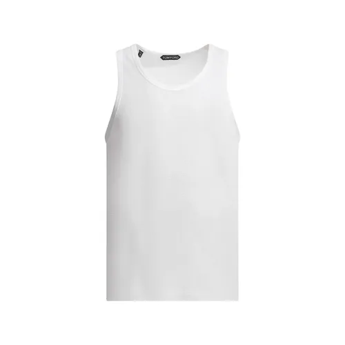 Crewneck Tank Top - Tom Ford - Modalova