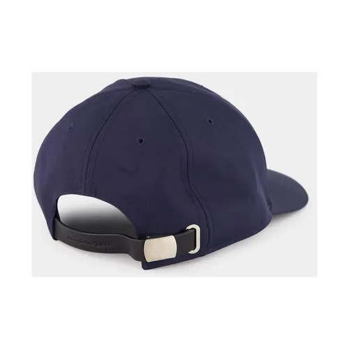Blue Graffiti Logo Baseball Cap - Alexander McQueen - Modalova