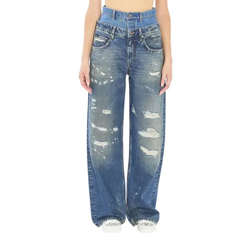 Jeans > Wide Jeans - - Dolce & Gabbana - Modalova