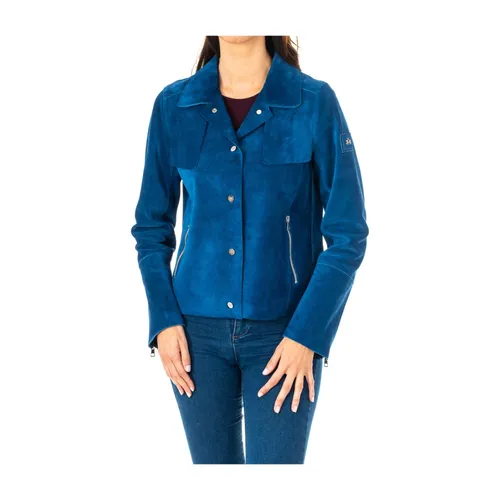 Long Sleeve Jacket with Snap Button Closure - La Martina - Modalova