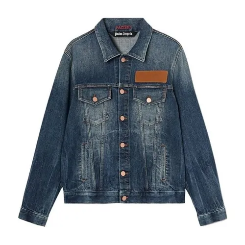 Denim Jacket - Palm Angels - Modalova