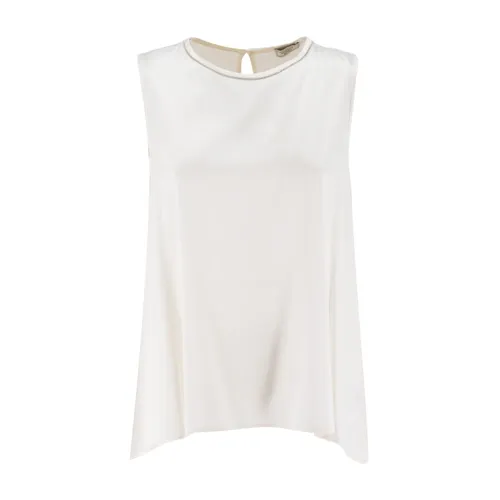 Tops > Sleeveless Tops - - Peserico - Modalova