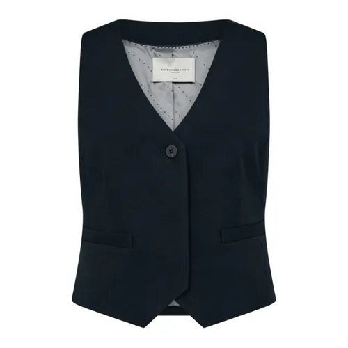 Azul Marino Chaqueta Sastre - Copenhagen Muse - Modalova