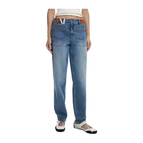 Jeans > Straight Jeans - - Desigual - Modalova