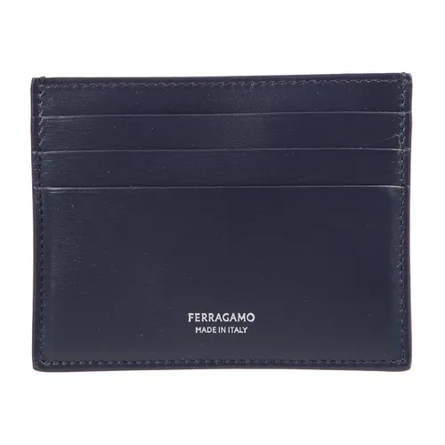 Stylish Leather Wallet for Men - Ferragamo - Modalova